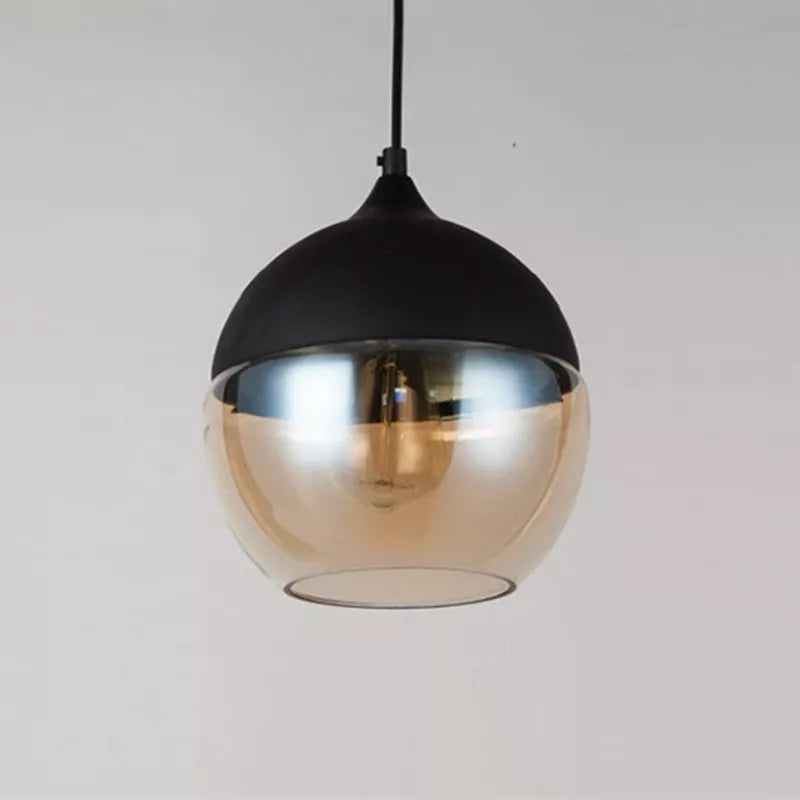 Éclairage Loft Chic Moderne - Lampe en Fer et Verre de Qualité