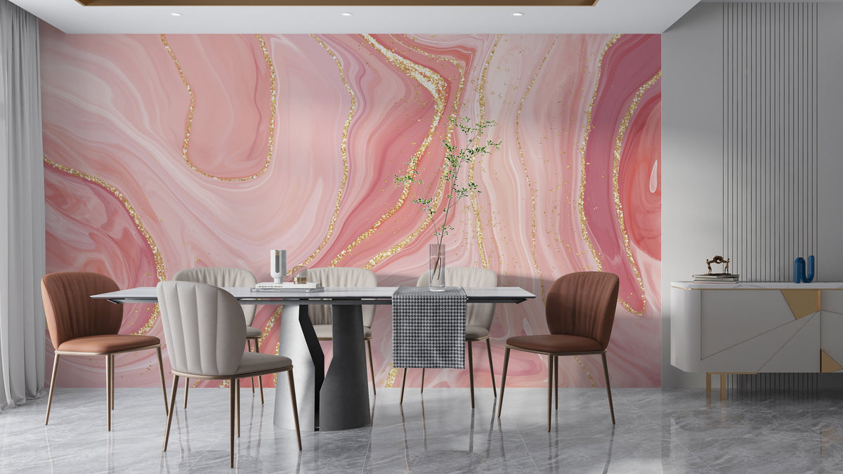 Rose Marble Wallpaper