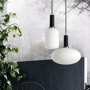 Suspension en Verre Élégante - Design Polyvalent et Matériaux de Qualité
