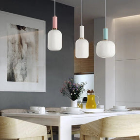 Suspension en Verre Élégante - Design Polyvalent et Matériaux de Qualité