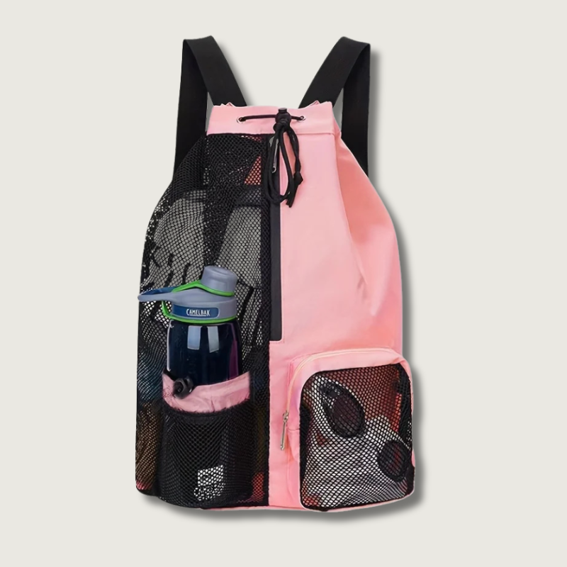 Sac de Sport Respirant avec Compartiment en Maille - Idéal pour Vêtements Humides et Accessoires