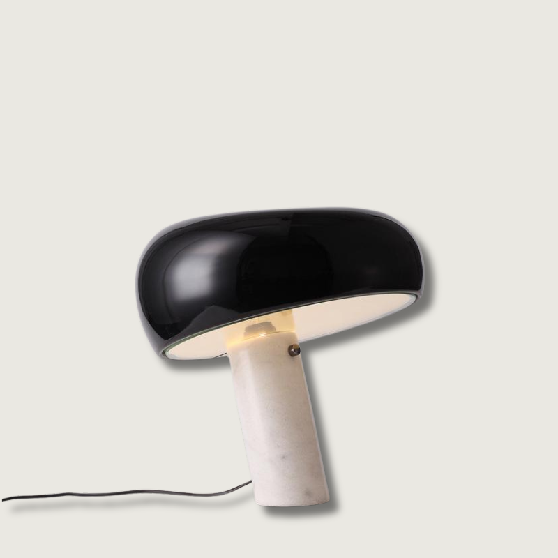 Lampe de Table en Marbre - Élégance et Ambiance Chaleureuse