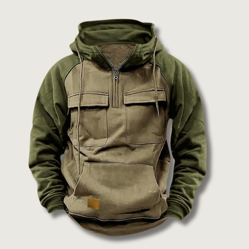Hoodie Chaud pour Sorties en Plein Air - Élégant et Pratique avec Poches
