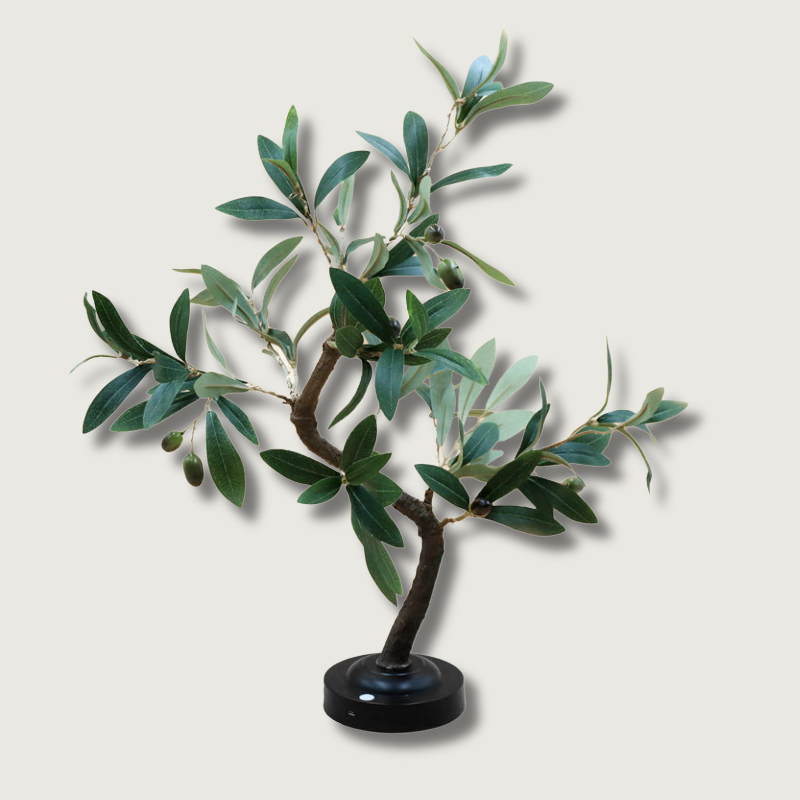 Lampe de Table LED Naturelle - Design Unique avec Branches Flexibles