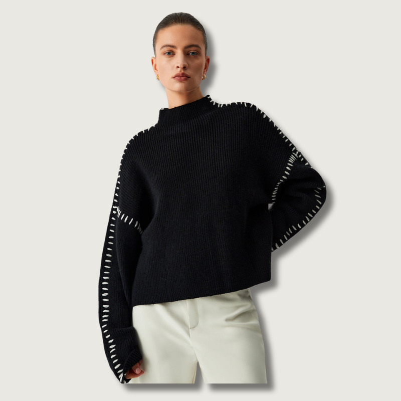 Pull Col Roulé Surdimensionné - Élégance Confortable pour Toutes les Occasions