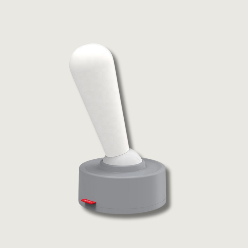 Lampe de Table Rétro à Commutateur - Design Vintage avec Lumière Rechargeable