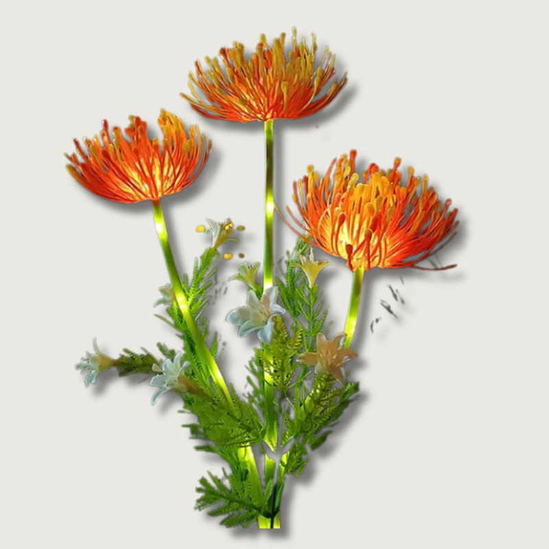 Lampe Solaire Fleur de Fée - Éclairage Doux et Magique pour Intérieur
