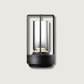Lampe en Métal et Cristal - Éclairage Tactile et Ambiance Réglable