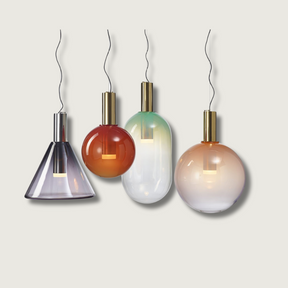 Lampe de Plafond Élégante pour Intérieur - Design Ventilé et Atmosphère Apaisante
