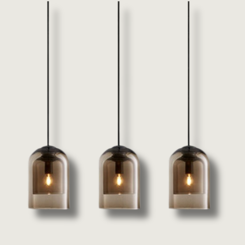 Plafonnier en Verre Transparent - Élégance Intemporelle pour Votre Intérieur