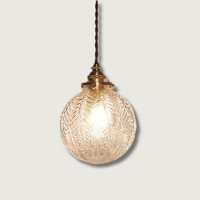 Lampe Suspendue Vintage Sphérique - Élégance Classique pour Votre Intérieur