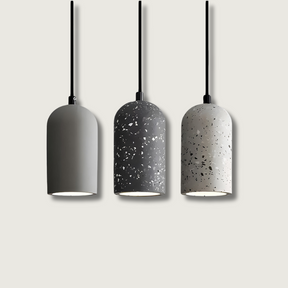 Lampe Suspendue en Béton - Éclairage Durable et Élégant
