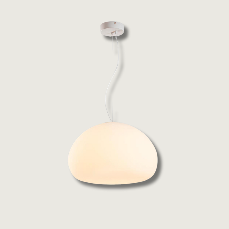 Suspension Luminaire en Verre - Ambiance Chaleureuse et Élégante