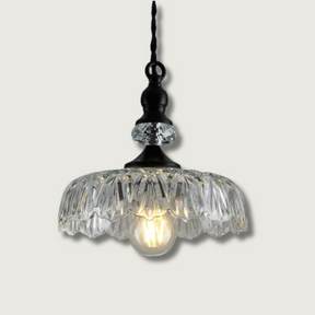 Lampe Suspendue en Verre - Charme Rétro et Élégance Moderne