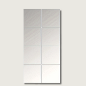 Carreaux Miroir Autocollants Élégants - Installation Facile et Design Luxueux