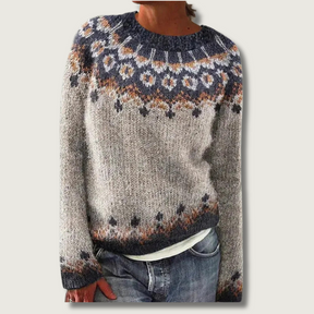 Pull Tricoté Doux et Élégant - Confort et Style pour Jours Froids
