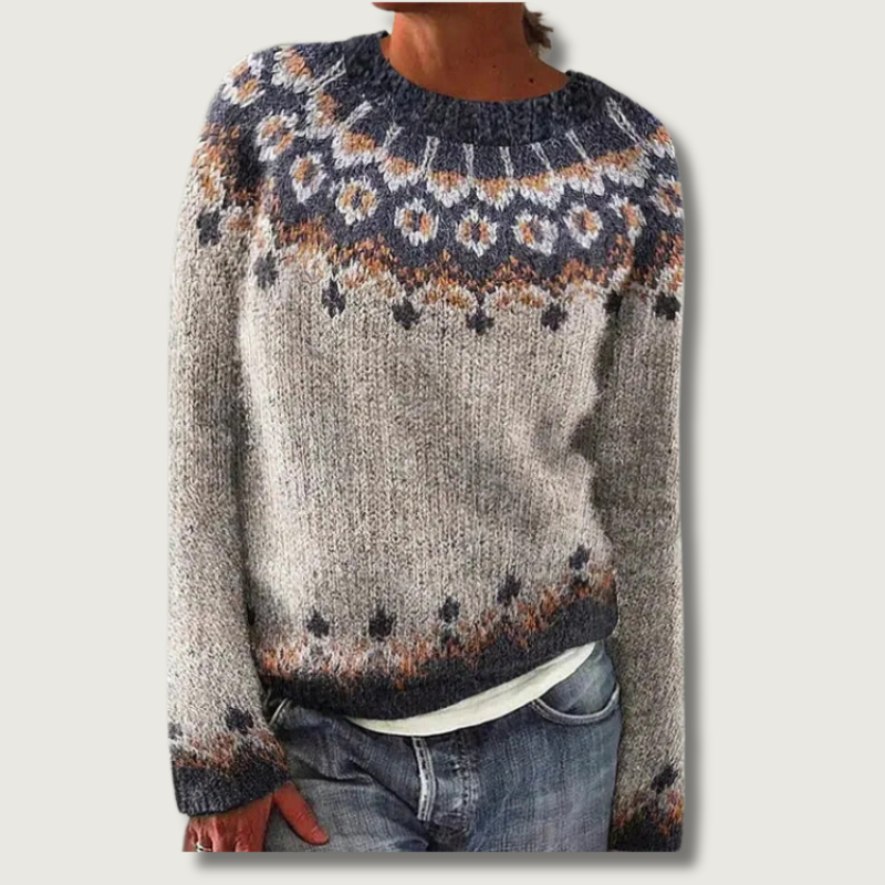 Pull Tricoté Doux et Élégant - Confort et Style pour Jours Froids
