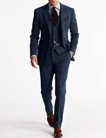 Costume Vintage Rétro pour Hommes - Élégance Intemporelle et Confort Durable
