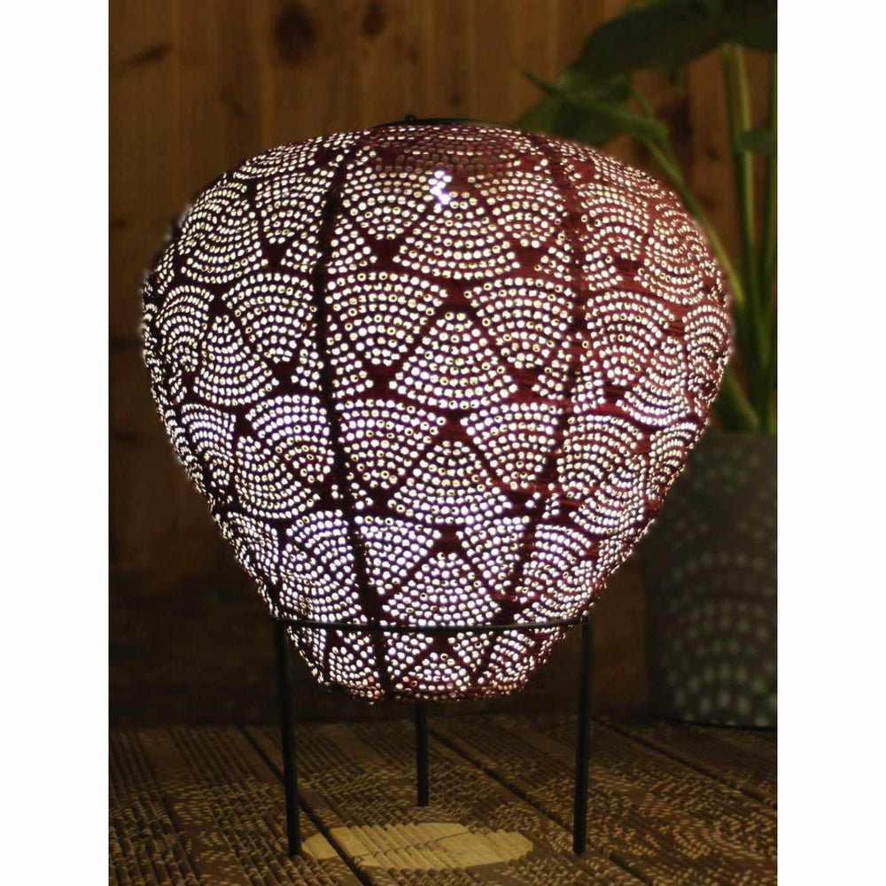 Lanterne Solaire Décorative pour Jardin - Ambiance Chaleureuse et Écologique