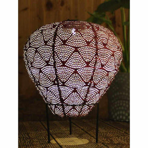 Lanterne Solaire Décorative pour Jardin - Ambiance Chaleureuse et Écologique