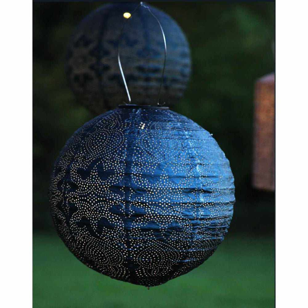 Lampe Solaire Globe Décorative - Design Marrakeck et Résistante aux Intempéries