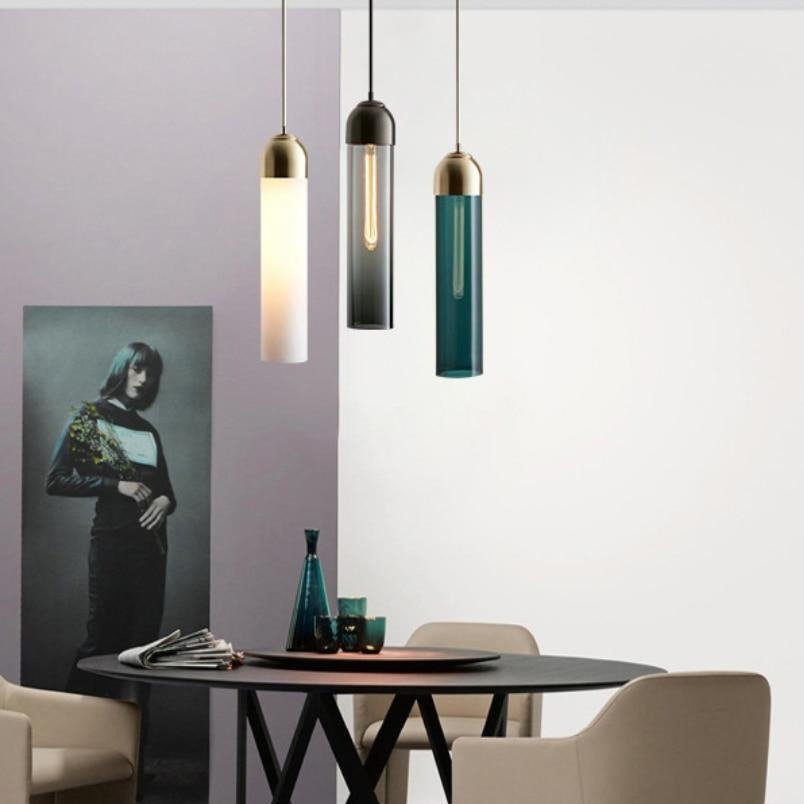 Lampe Suspendue en Verre Premium - Design Élégant pour Tous Espaces