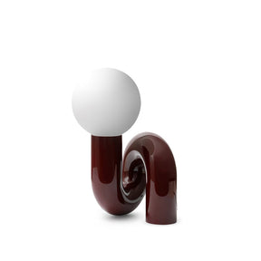Lampe de Table en Résine et Verre - Design Spiral Élégant et Durable