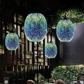 Lampe en Verre Écologique - Design Élégant et Lumineux