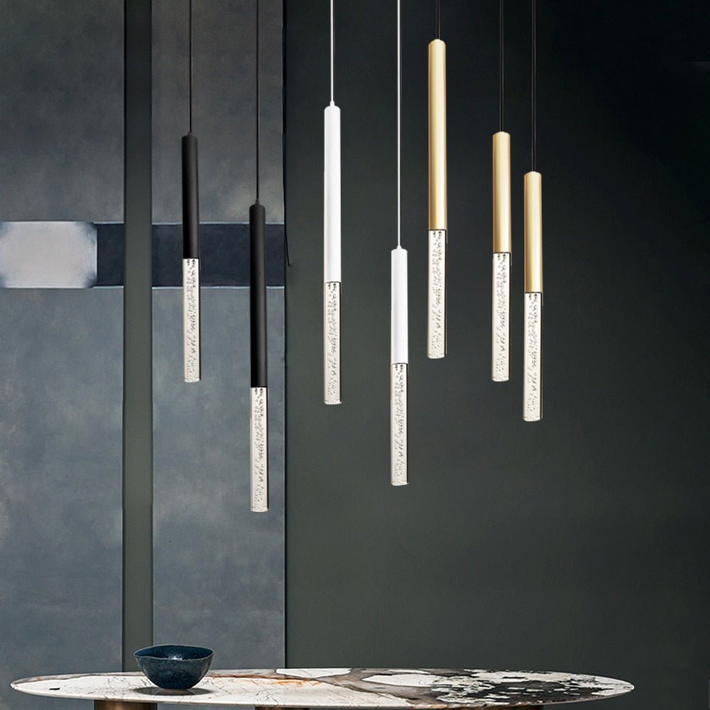 Pendentif LED Moderne pour Intérieurs - Éclairage Chic et Raffiné