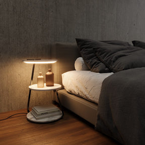 Table d'appoint Design Élégant - Rangement Pratique et Style Moderne
