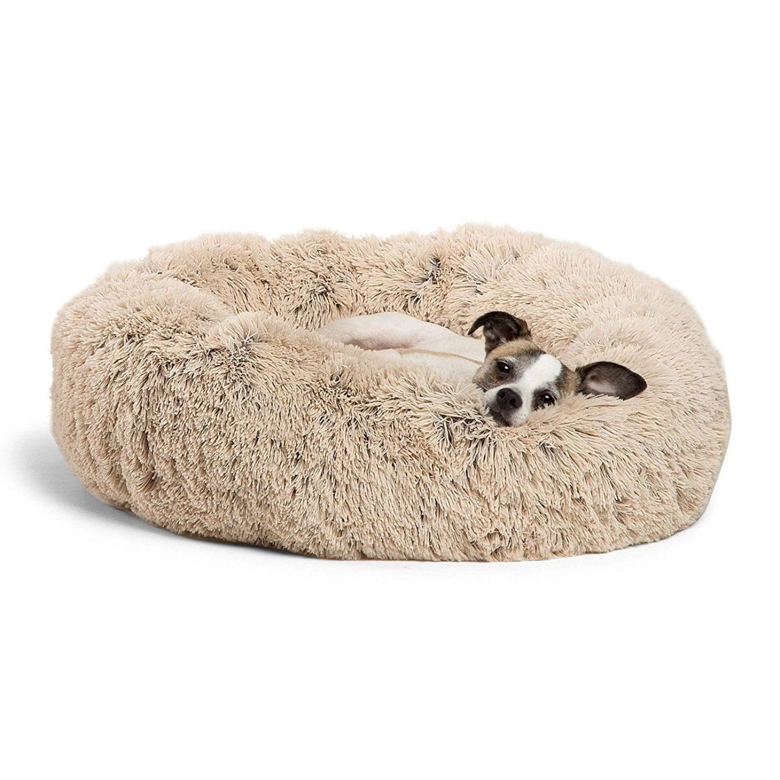 Lit pour Chien Confortable Grandes Races - Lavable en Machine et Design Apaisant
