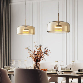 Éclairage en Verre Moderne - Élégance Chic et Accueillante