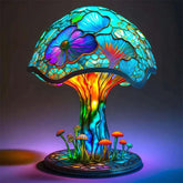 Lampe en Vitrail Colorée - Ambiance Apaisante et Magique