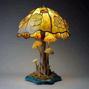 Lampe en Vitrail Colorée - Ambiance Apaisante et Magique