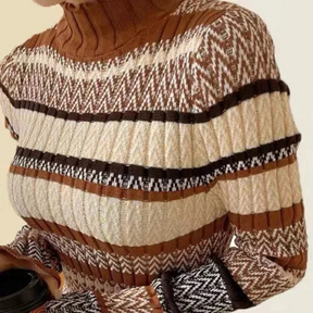 Robe Tricotée Femme - Confort et Style avec Coupe Flatteuse