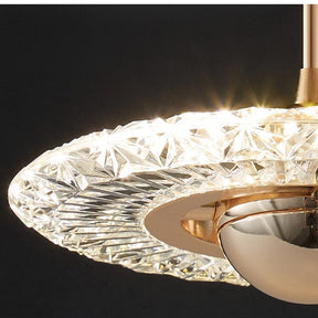 Suspension LED Moderne en Acrylique - Éclairage Élégant et Ambiance Chaleureuse