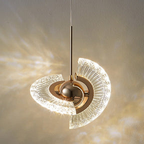 Suspension LED Moderne en Acrylique - Éclairage Élégant et Ambiance Chaleureuse