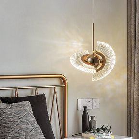 Suspension LED Moderne en Acrylique - Éclairage Élégant et Ambiance Chaleureuse