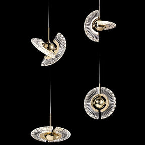 Suspension LED Moderne en Acrylique - Éclairage Élégant et Ambiance Chaleureuse