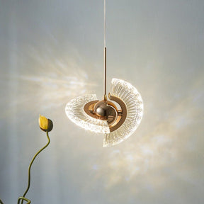 Suspension LED Moderne en Acrylique - Éclairage Élégant et Ambiance Chaleureuse