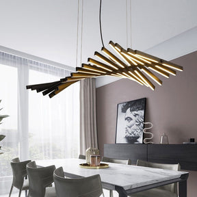 Lustre LED Moderne et Élégant - Ambiance Éblouissante avec Télécommande