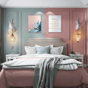 Applique Murale Licorne Enfant - Atmosphère Magique et Unique
