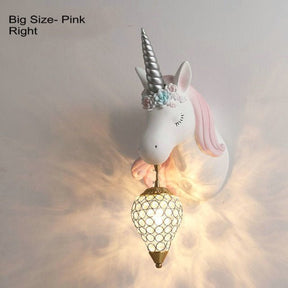 Applique Murale Licorne Enfant - Atmosphère Magique et Unique