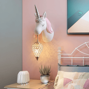 Applique Murale Licorne Enfant - Atmosphère Magique et Unique