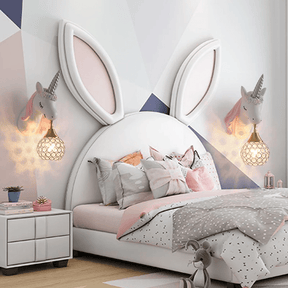 Applique Murale Licorne Enfant - Atmosphère Magique et Unique