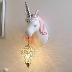 Applique Murale Licorne Enfant - Atmosphère Magique et Unique