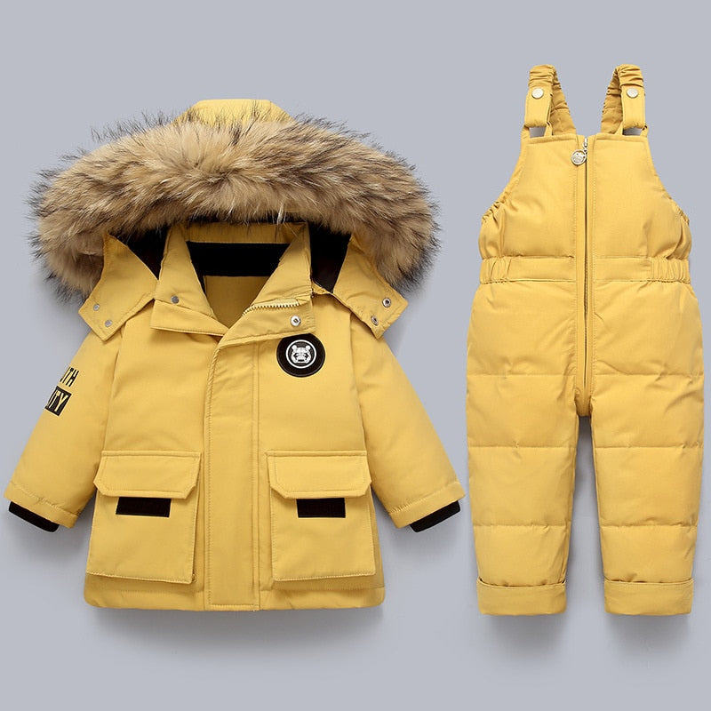Veste d'Hiver pour Enfants - Isolation Supérieure et Capuche Douce