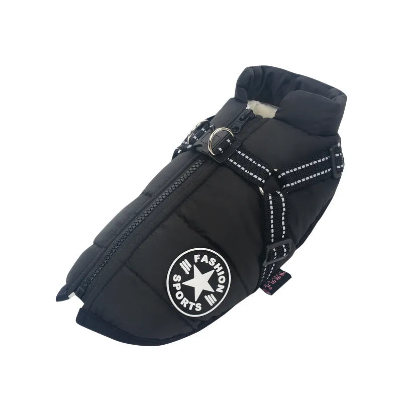 Manteau Imperméable pour Chien - Harnais Intégré et Confort Optimal