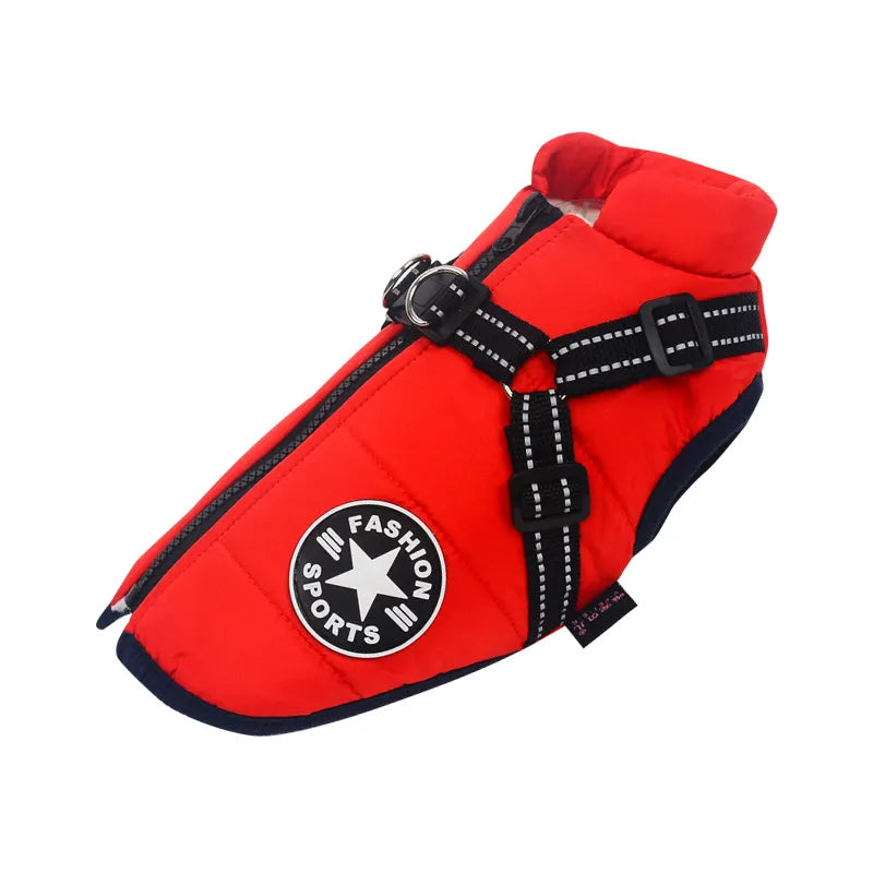 Manteau Imperméable pour Chien - Harnais Intégré et Confort Optimal