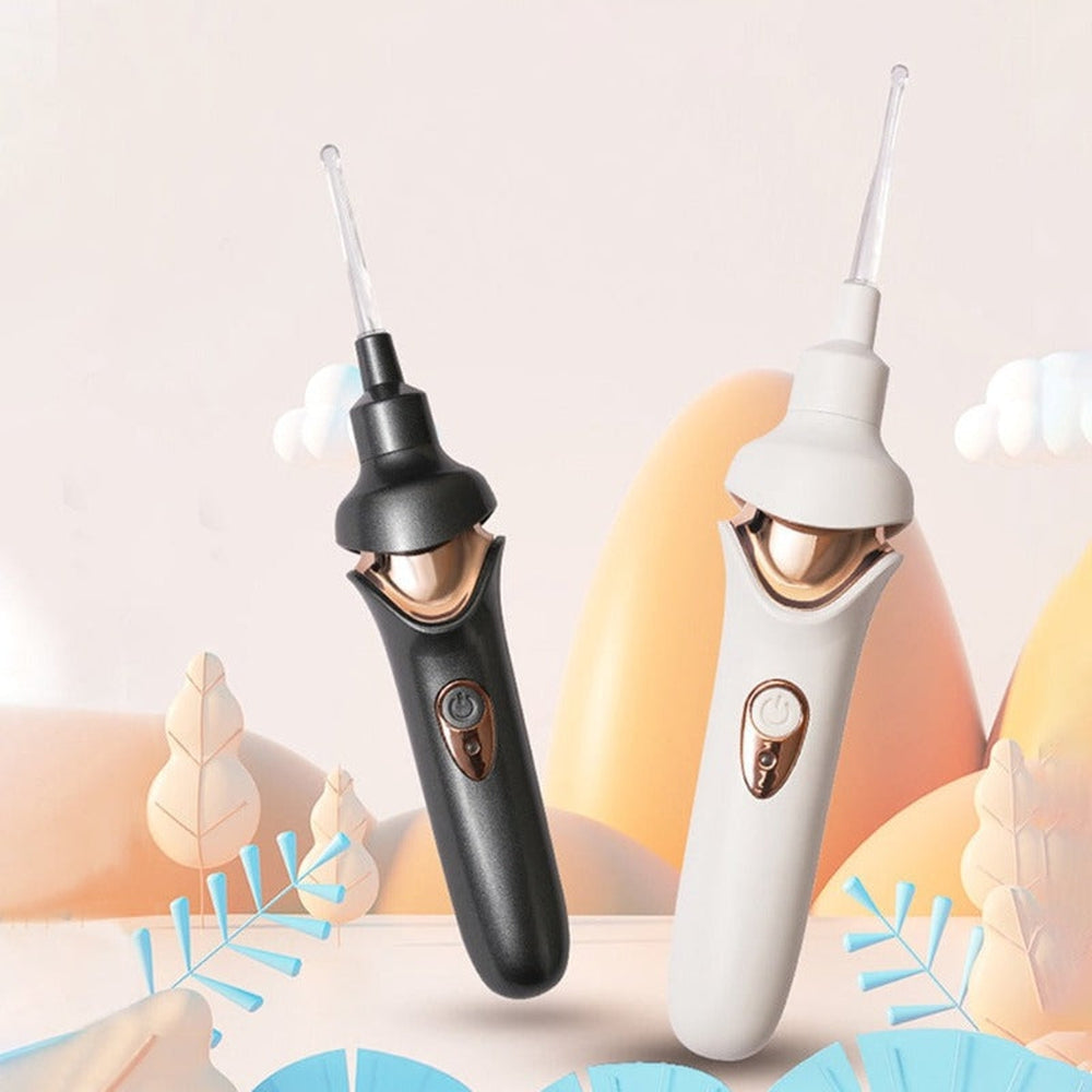 Nettoyeur d'oreilles rechargeable - Élimination douce et sûre du cérumen